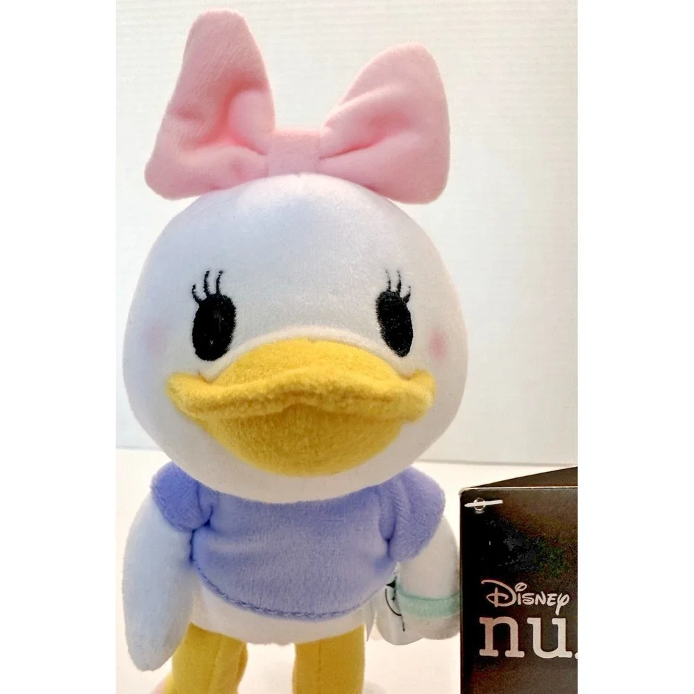 Disney Daisy Duck nuiMOs Plush Poseable Doll Pink Bow Disney Parks NWT